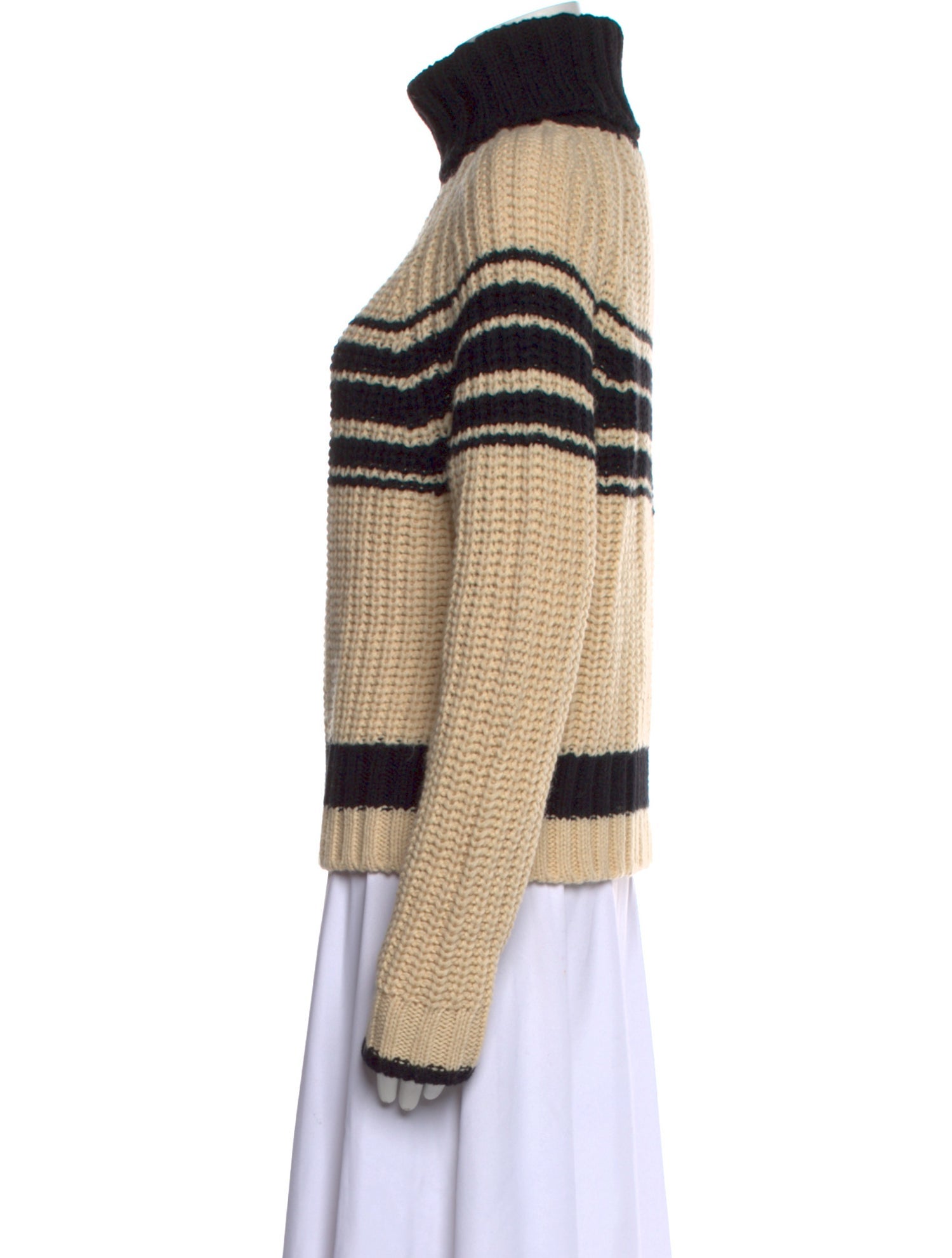 Essentiel Antwerp Striped Turtleneck Sweater